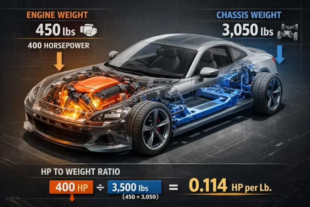 Hp to Weight Ratio Calculator 